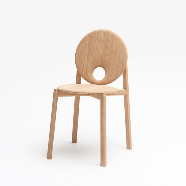 Chaise Hélio Drugeot Manufacture chêne massif - 4 modèles 2 finitions