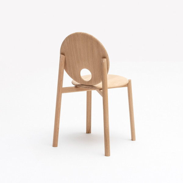 Chaise Hélio Drugeot Manufacture chêne massif - 4 modèles 2 finitions