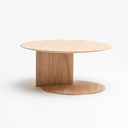 Table basse Essephe Drugeot Manufacture chêne massif - 2 finitions