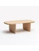 Table basse Téhème Drugeot Manufacture chêne massif - 2 finitions