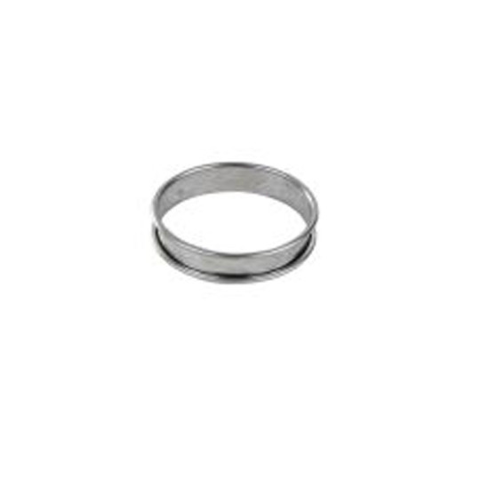 Cercle à tarte en inox bords roulés GOBEL - 3 tailles