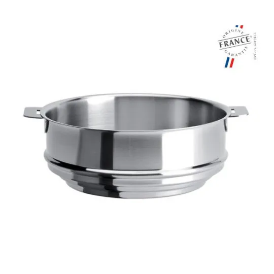 Cuit-vapeur universel CRISTEL Strate amovible en inox - 2 tailles