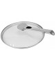 Couvercle en verre Platine Cristel - 15 tailles