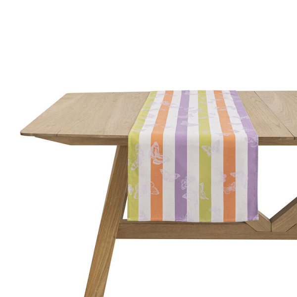 Chemin de table Bal des papillons Le Jacquard Français - 3 coloris