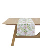 Chemin de table Pois de Senteur Le Jacquard Français coton et lin
