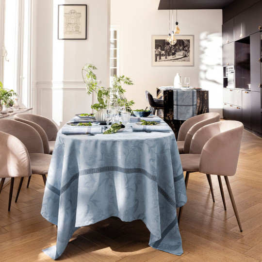 Nappe À l'orangerie en lin Le Jacquard Français - 3 coloris 4 tailles