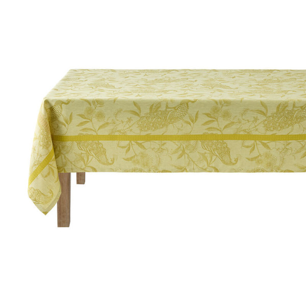 Nappe À l'orangerie en lin Le Jacquard Français - 3 coloris 4 tailles