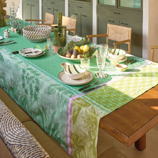 Nappe Sinharâja Le Jacquard Français coton - 3 coloris 6 tailles