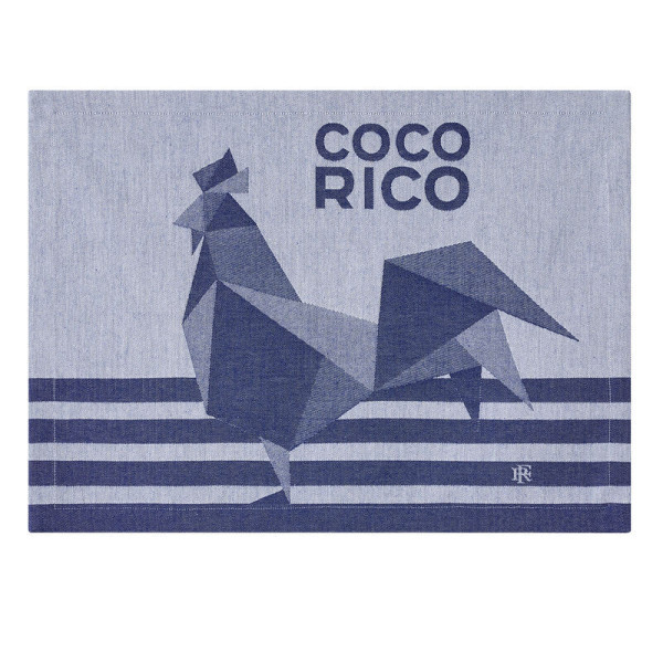 Lot de 2 sets de table Coco-Rico Elysée Le Jacquard Français - 2 coloris