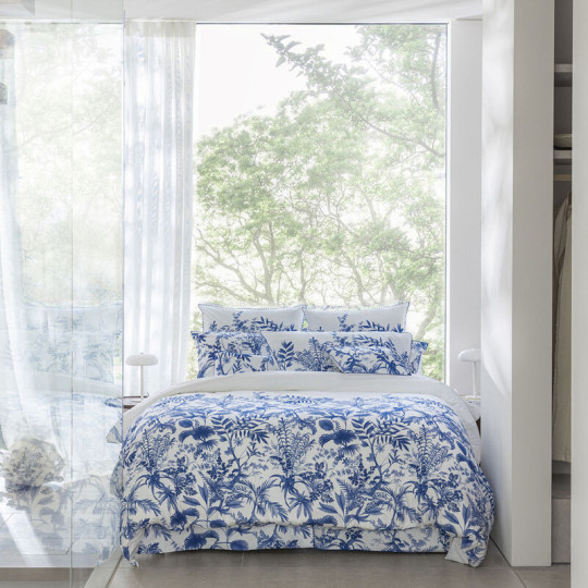 Housse de couette Jardin d'Eden Le Jacquard Français coton - 2 coloris 2 dimensions