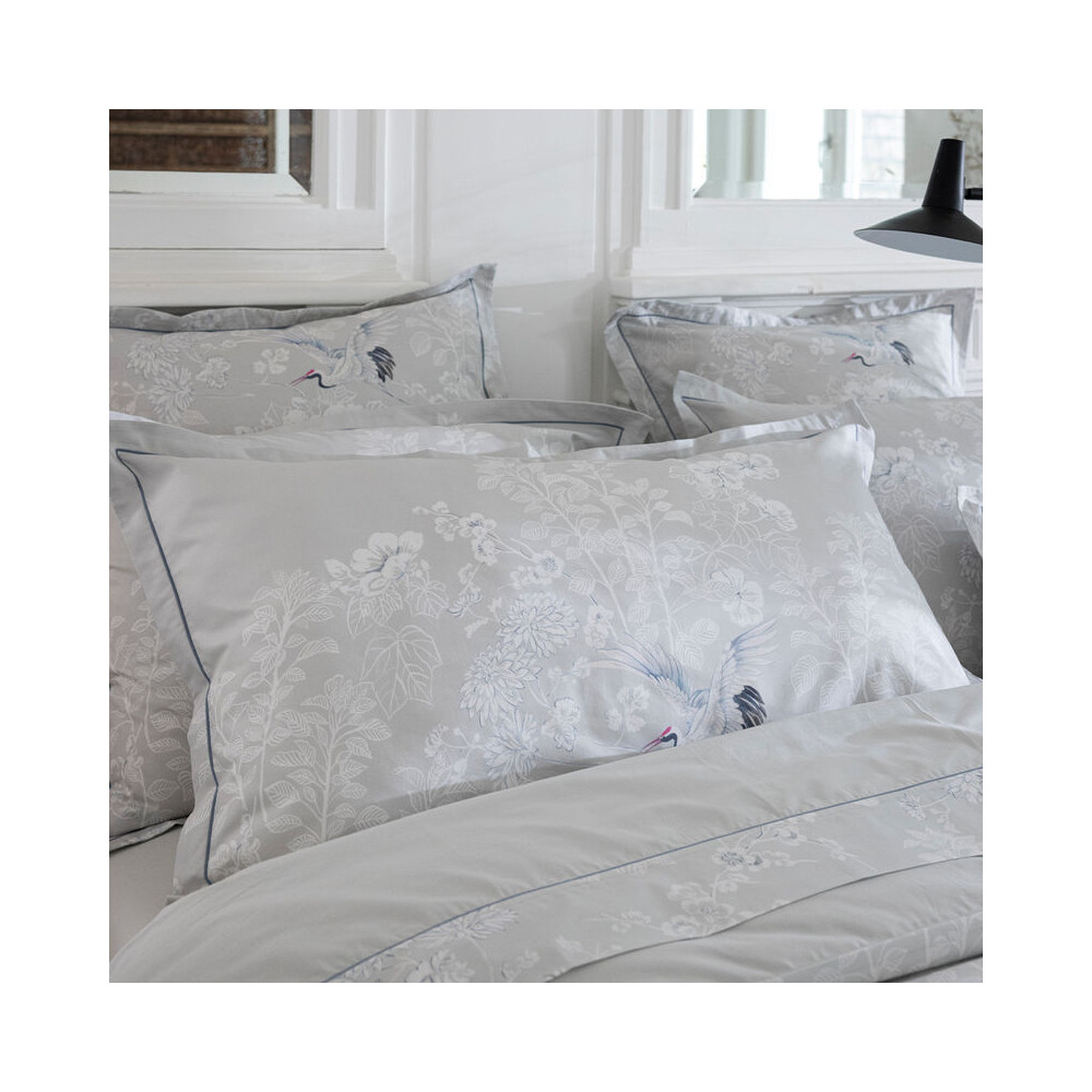 DODO | Lot De 2 Taies D'oreiller En Coton Antibactérien Anthracite - Confort Et Hygiène Au Quotidien