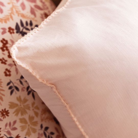 2 taies d'oreiller Eclat Le Jacquard Français coton - 3 coloris 2 dimensions