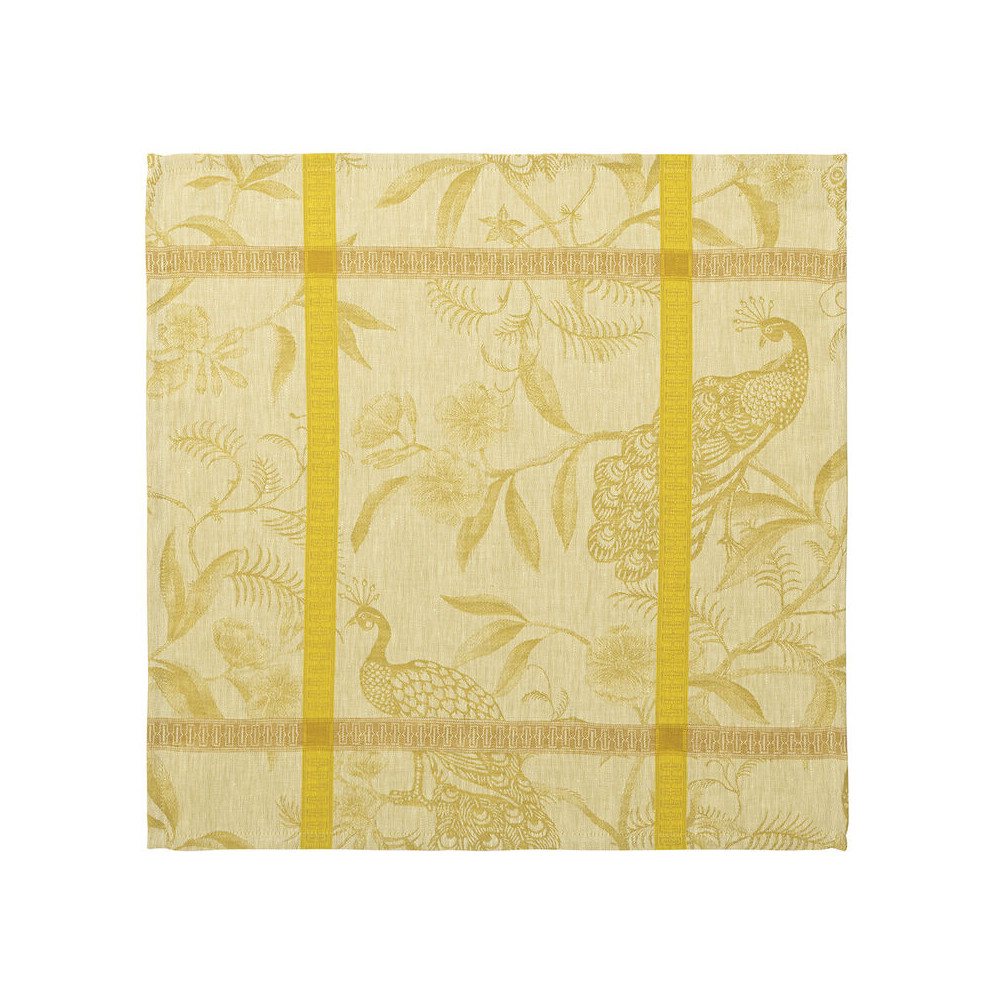 Le Jacquard Francais Serviette Jardin d’Orient, gelb