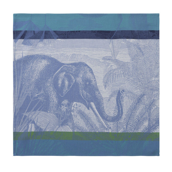 4 serviettes de table Sinharâja coton Le Jacquard Français - 3 coloris