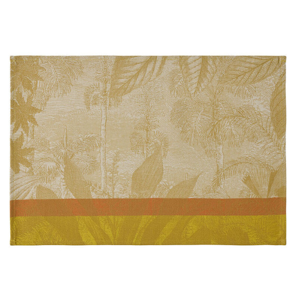 4 sets de table antitache Sinharâja coton Le Jacquard Français - 3 coloris