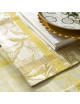 4 sets de table A l'orangerie en lin Le Jacquard Français lin - 3 coloris