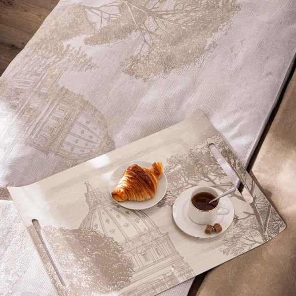 Housse de courtepointe Symphonie Le Jacquard Français coton lin