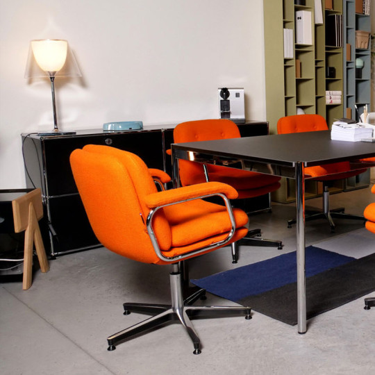 Fauteuil siège de réunion Navailles Héritage 80 - 32 coloris-finitions