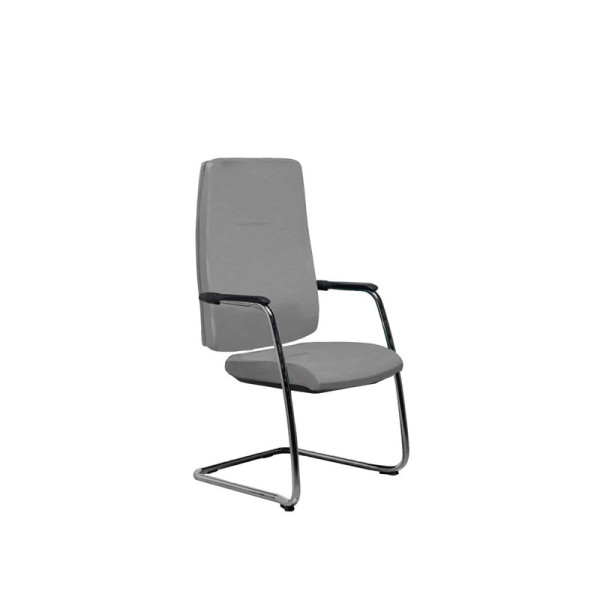 Fauteuil de bureau Navailles King Edgard piètement luge - 17 coloris-finitions