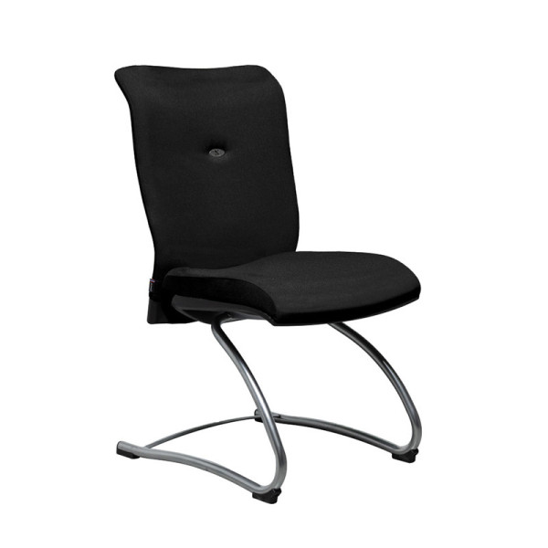 Chaise de bureau Navailles Strong Auguste piétement luge - 18 coloris-finitions
