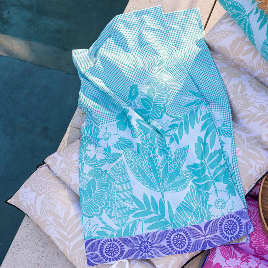 Drap de plage Barbade coton Le Jacquard Français - 3 coloris