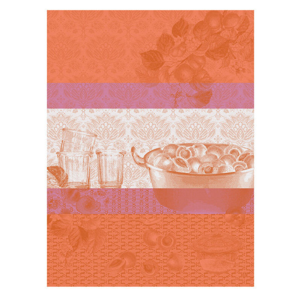Torchon Confiture Abricots Le Jacquard Français en coton - 3 coloris