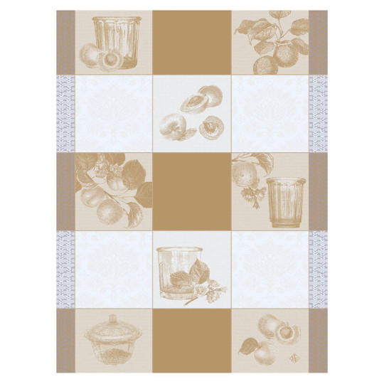 Torchon Confiture Carreaux Le Jacquard Français en coton - 3 coloris