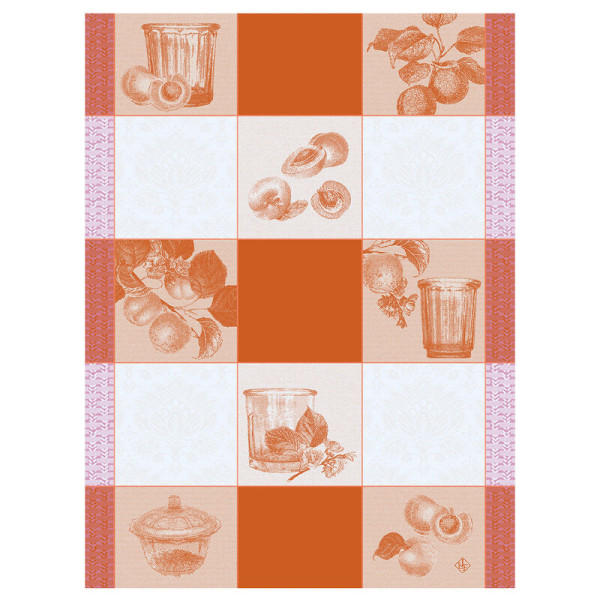 Torchon Confiture Carreaux Le Jacquard Français en coton - 3 coloris