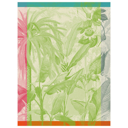 Torchon Equateur Le Jacquard Français en coton - 3 coloris