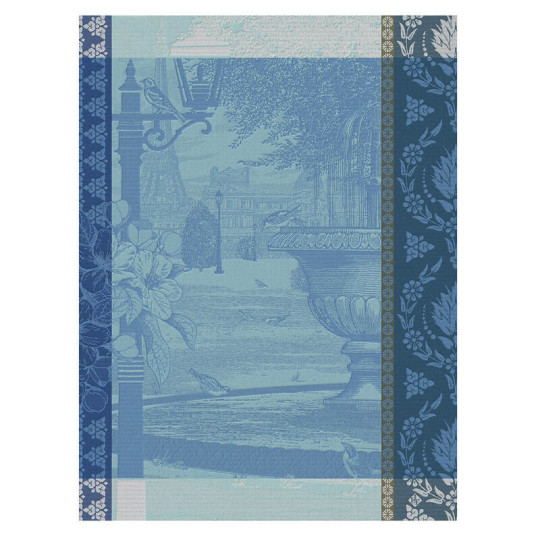 Torchon Jardin Parisien Le Jacquard Français en coton - 2 coloris