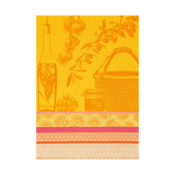 Torchon Saveurs de Provence Le Jacquard Français en coton - 3 coloris