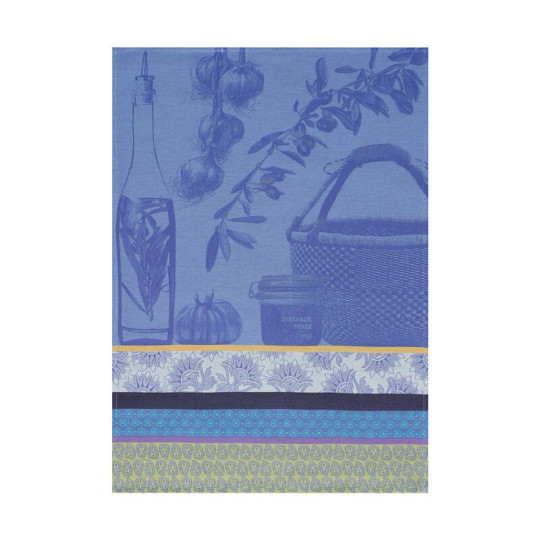 Torchon Saveurs de Provence Le Jacquard Français en coton - 3 coloris