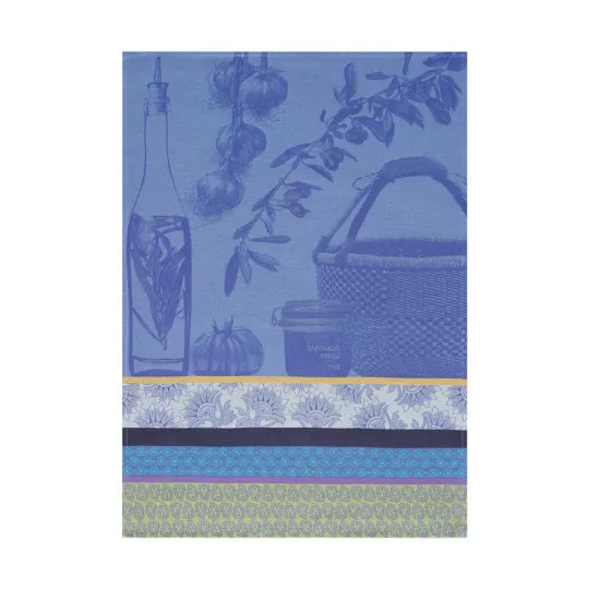 Torchon Saveurs de Provence Le Jacquard Français en coton - 3 coloris