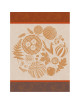 Torchon Thanksgiving Le Jacquard Français en coton Citrouille