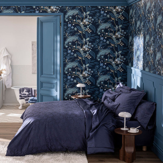 Housse de couette Flora Le Jacquard Français coton - 2 dimensions