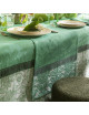 Chemin de table Escapade Tropicale Le Jacquard Français en coton et lin - 3 coloris 2 tailles