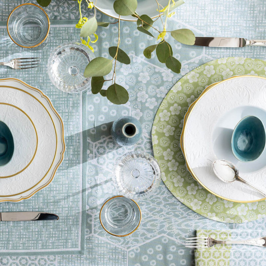 4 sets de table Wagara coton enduit Le Jacquard Français - 3 coloris