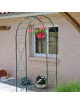 Arche de jardin Louis Moulin Losange vert sapin en acier