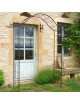 Arche de jardin Louis Moulin Portique fer vieilli en acier