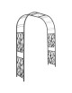 Arche de jardin Louis Moulin Décor Végétal premium en acier