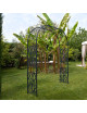 Arche de jardin Louis Moulin Décor Végétal premium en acier