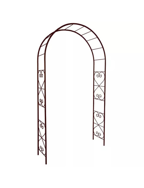 Arche de jardin Louis Moulin Romantique fer vieilli en acier