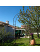 Arche de jardin Louis Moulin Romantique fer vieilli en acier