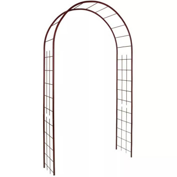 Arche de jardin Louis Moulin Treillage fer vieilli en acier