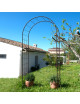 Arche de jardin Louis Moulin Treillage fer vieilli en acier