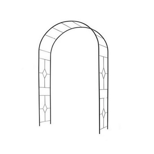 Arche de jardin Louis Moulin Vitrail Basics en acier