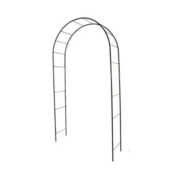 Arche de jardin Louis Moulin Ronde Basics noir brillant en acier