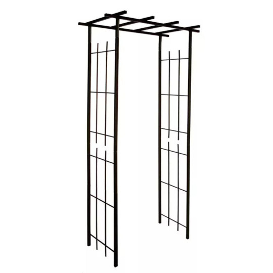 Pergola Louis Moulin modèle Etroit fer vieilli en acier
