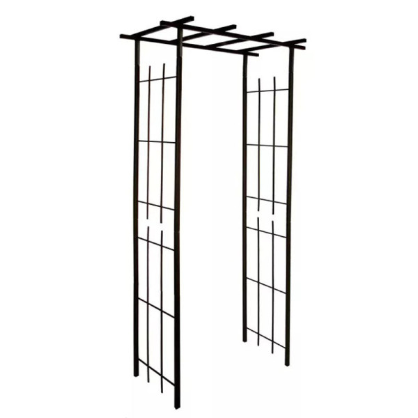 Pergola Louis Moulin modèle Etroit fer vieilli en acier