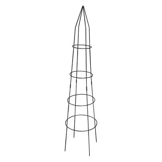 Support tuteur pour grimpantes Louis Moulin en acier Tipi - anthracite